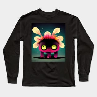 Cute flower monster Long Sleeve T-Shirt